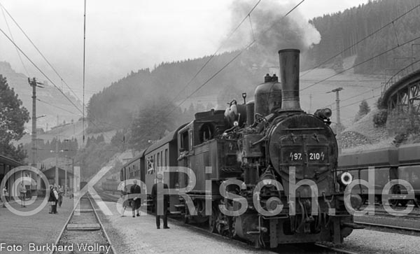 AT 61 Erzbergbahn - 0,0 --Eisenerz, Jahr__Datei- eisenerz-Bf-#36225