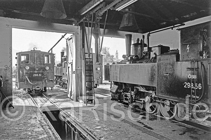 044 - AT-Steyrtalbahn- Zfst - - Österreich, Garsten, Sommer 1980-2