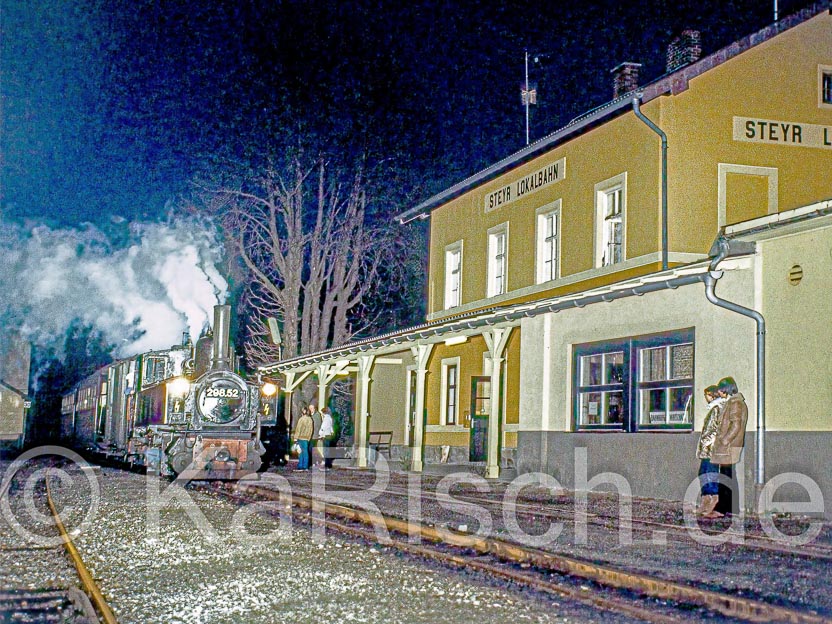 240 - AT-Steyrtalbahn- 2,7 - - Österreich, Steyr-Lokalbahn, Dezember 1979-2