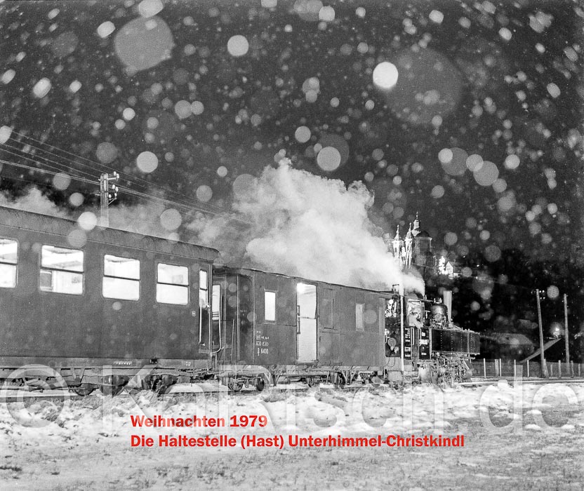 261a - AT-Steyrtalbahn- 3,7 km - - Östgerreich, Unterhimmel-Dezember 1979-2