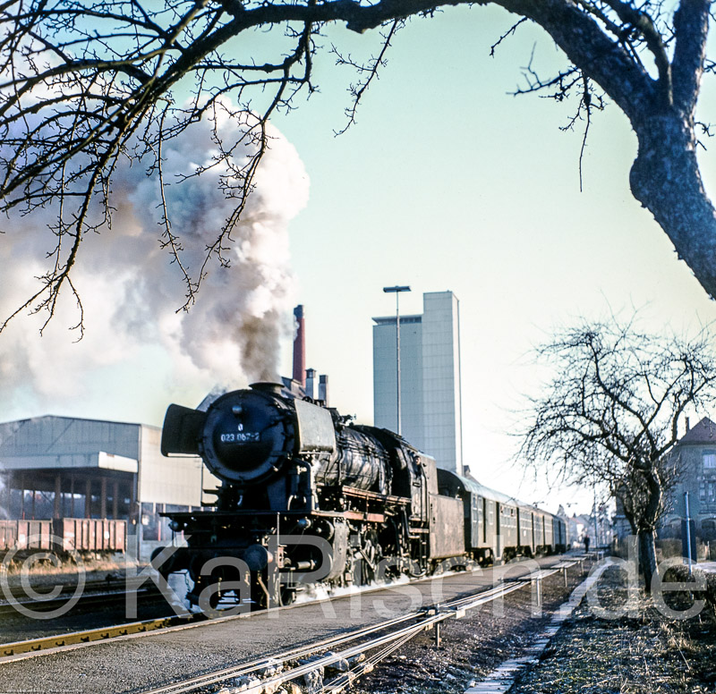 DB 788 29,1 -  Schrozberg, 1975 _Eisenbahnstiftung - Foto- Karsten Risch - 1975_KR90419-Bearbeitet