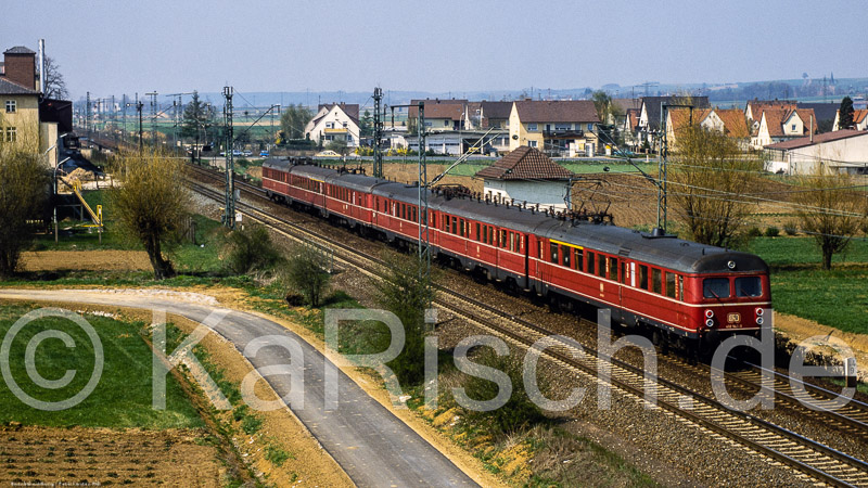 DB 890 45,0 --Feucht-Altdorf -   _Eisenbahnstiftung - Foto- Karsten Risch - 1984_KR10025-Bearbeitet