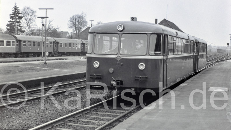 Heidebahn 123 88,1 -  Soltau, 1975 _Eisenbahnstiftung - Foto- Karsten Risch - 1975 115_KR80987