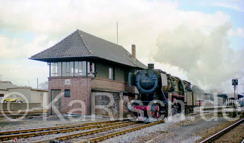 DB 116 52,1 -  Soltau, 1975 _Eisenbahnstiftung - Foto- Karsten Risch - 1974-02-08_KREscan_259