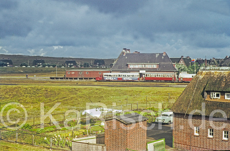 Sylt, Inselbahn -   _Karsten Risch - 1967_KR-80223