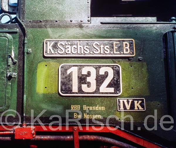 DR 308 - Lößnitzgrundbahn --Radeburg, 13. Juni 1976_Eisenbahnstiftung - Foto- Karsten Risch_Datei- 1976_KR59650-Bearbeitet