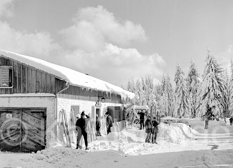 Schneelandschaft - Rennsteig, 1978 - Karsten Risch_1978 06_KR72794